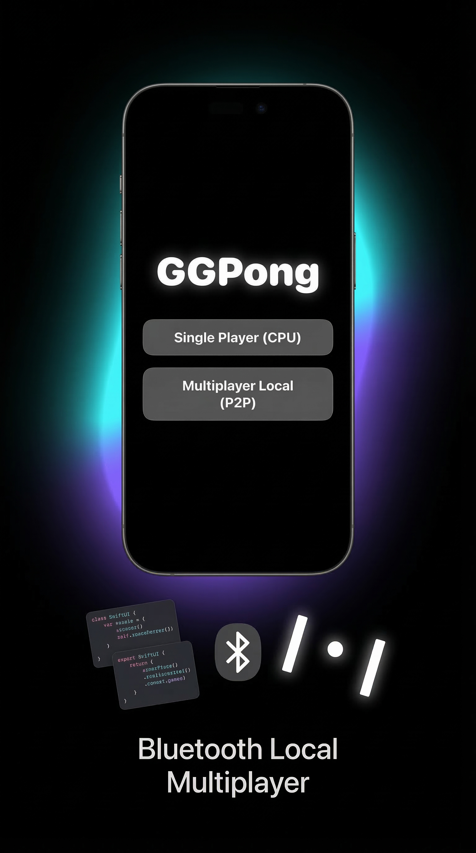 GG Pong - Tela do jogo