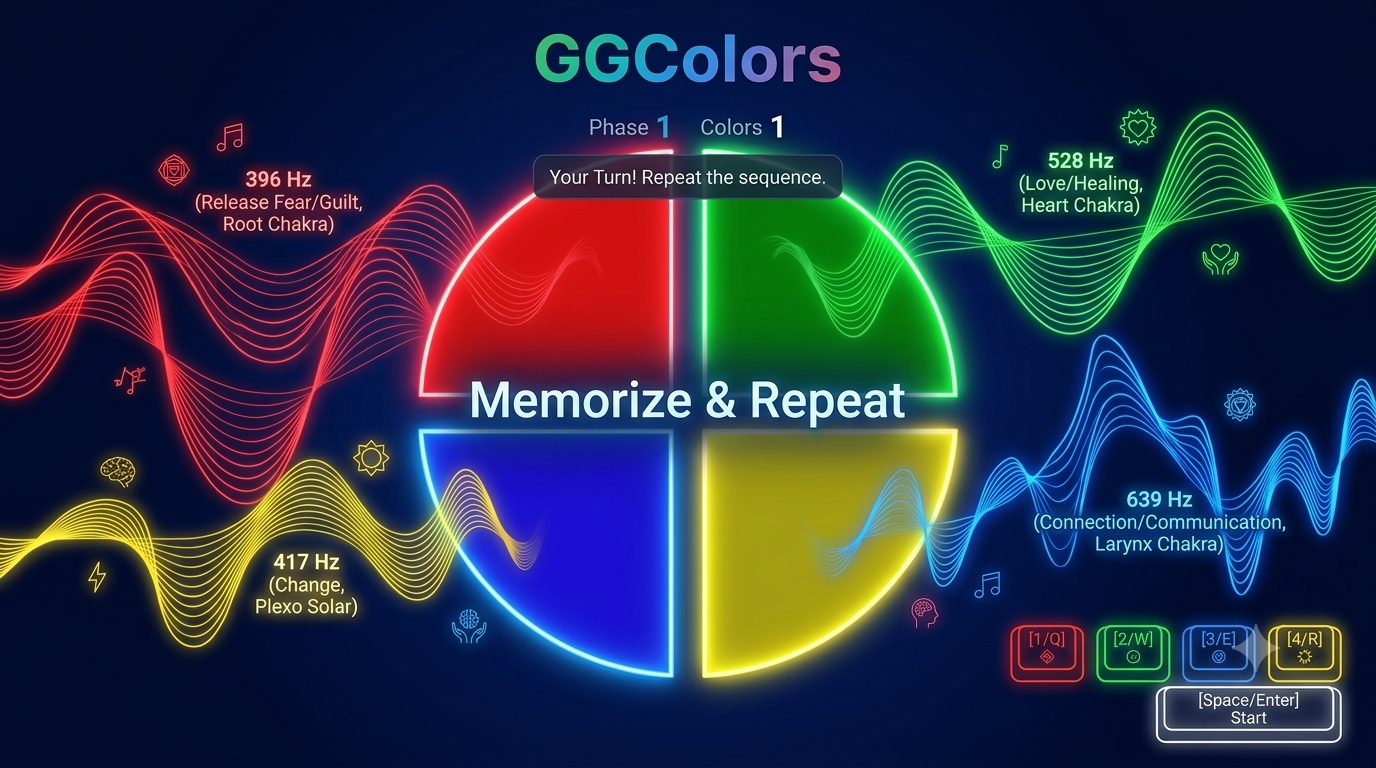 GGColors - Memory Game